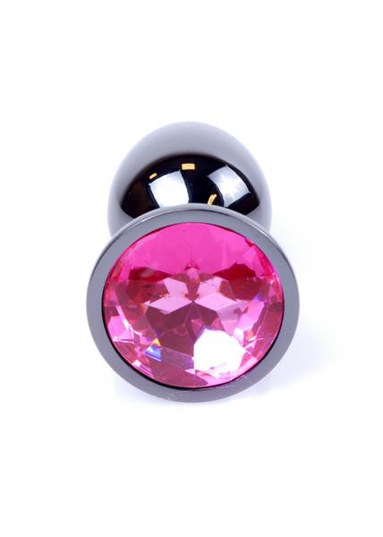 Análny kolík (šperk) Jawellery DARK Silver PLUG ružový