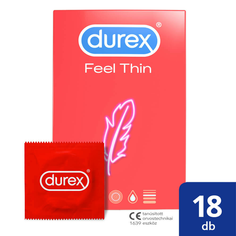 Ultra tenké kondómy DUREX Feel Thin 18ks