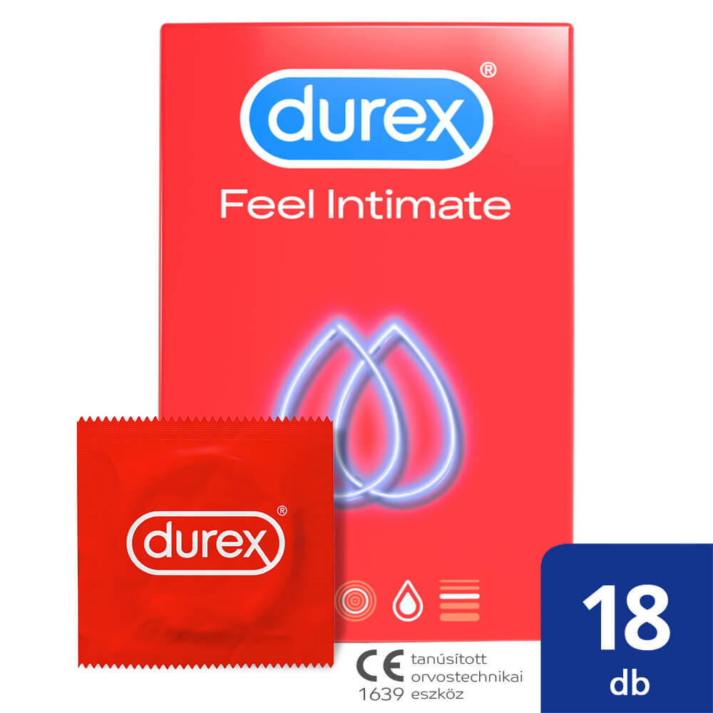 Tenkostenné kondómy DUREX Feel Intimate 18ks
