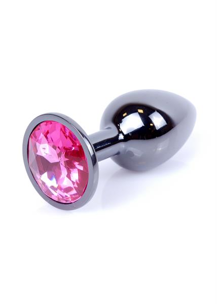 Análny kolík (šperk) Jawellery DARK Silver PLUG ružový